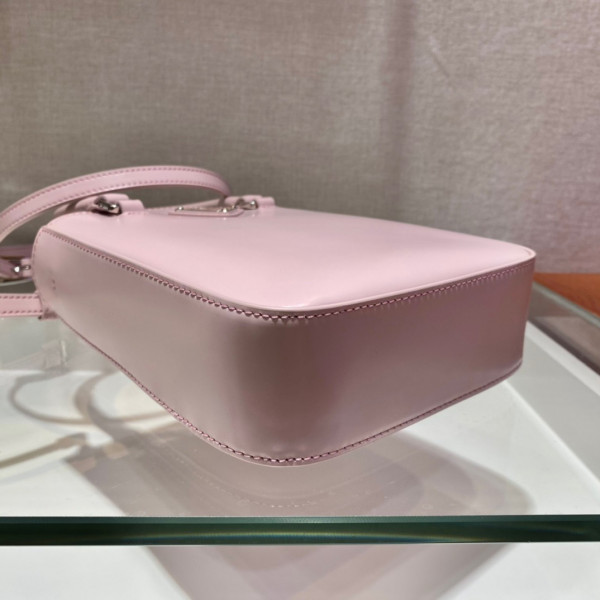 Pra*a small brushed leather tote