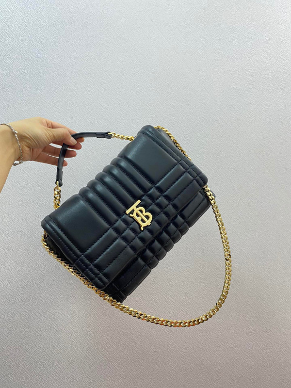 B**rry small quilted lambskin lola satchel