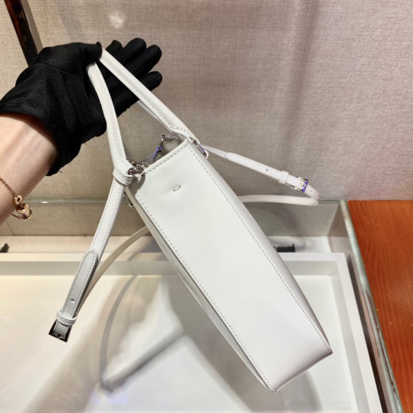 Pra*a large brushed leather tote