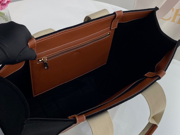 CHLOÉ large woody tote bag