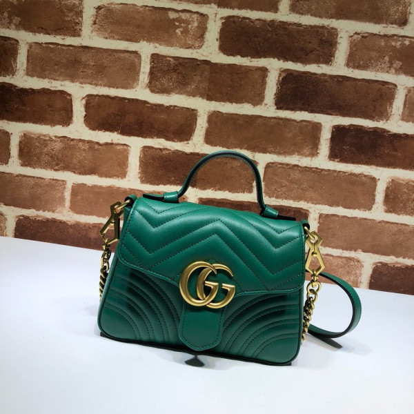 G*u*i gg marmont mini top handle bag