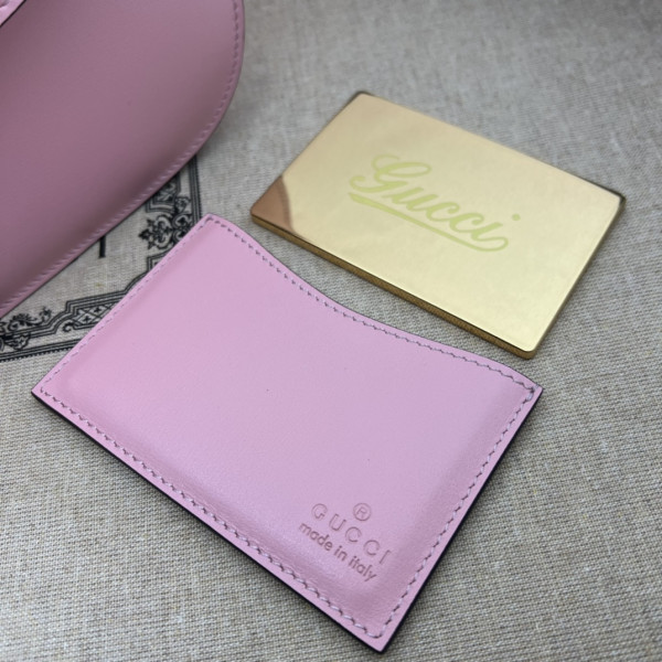 G*u*i small top handle bag with bamboo