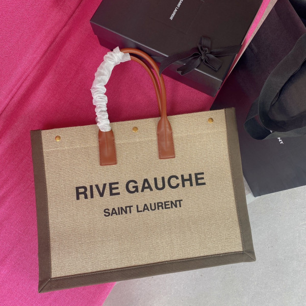Y*L rive gauche tote bag