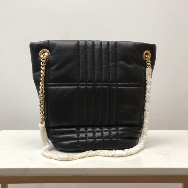 B**rry small quilted lambskin lola bucket bag