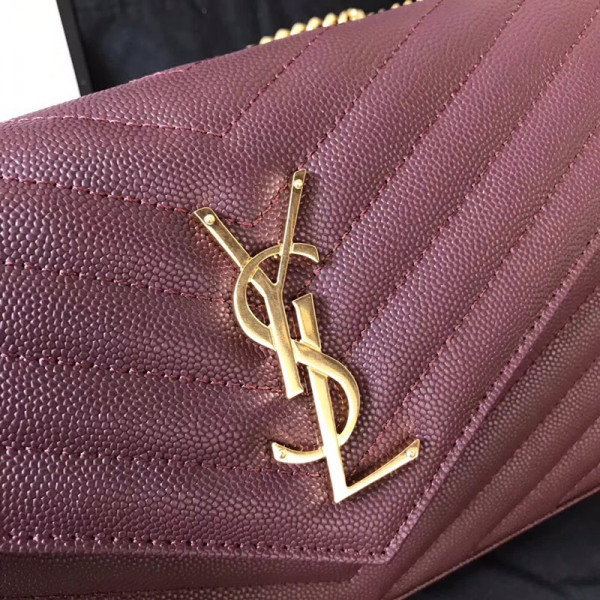 Y*L cassandre matelassÉ chain wallet