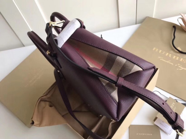 B**rry the small banner in leather and house check