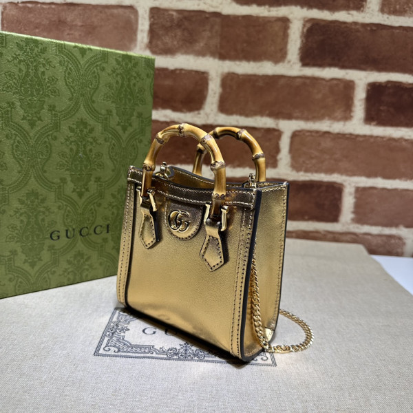 g*u*i diana S*per mini bag-12*12.5*6cm