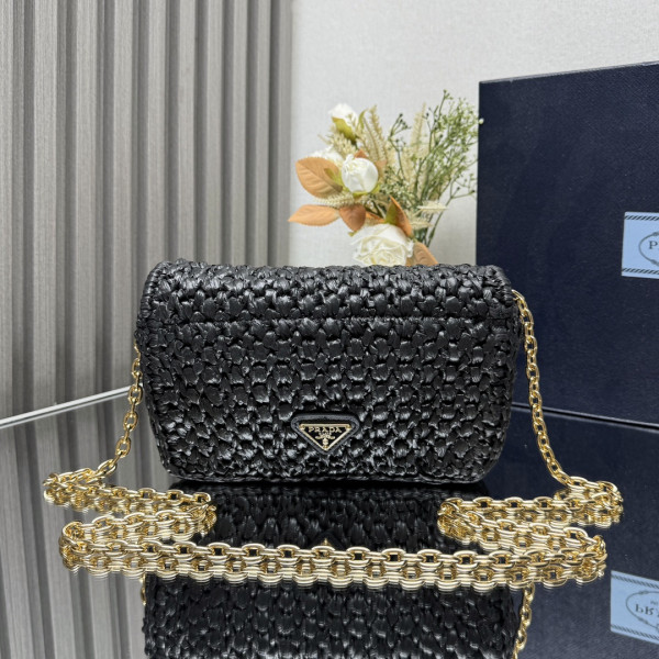 Pra*a crochet shoulder bag