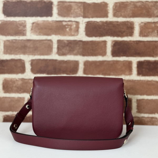 G*u*i horsebit 1955 soft small shoulder bag-25.9*17.5*9.9cm