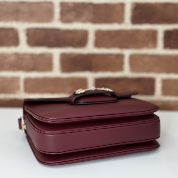 G*u*i horsebit 1955 soft small shoulder bag-25.9*17.5*9.9cm