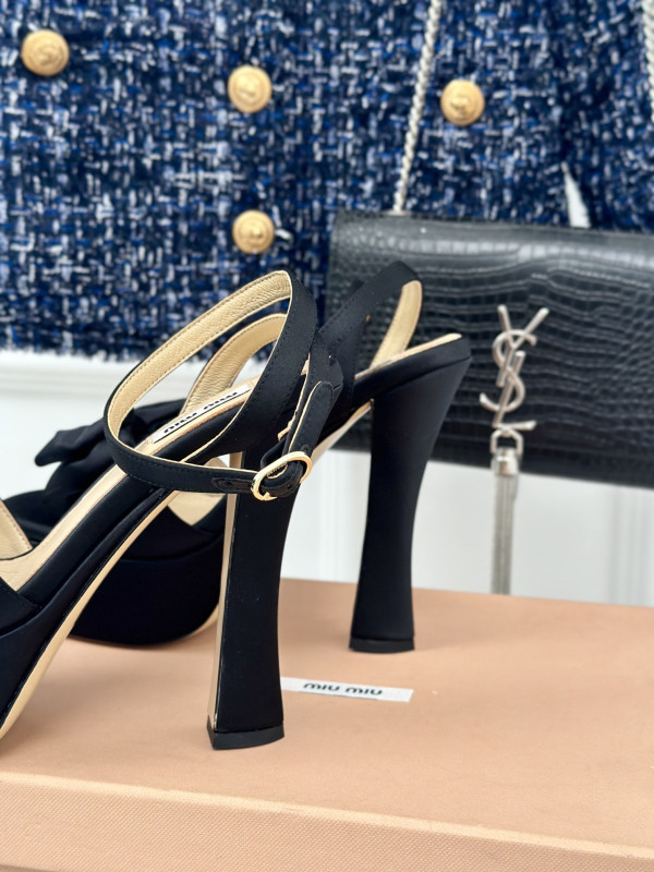 MIU MIU platform sandal