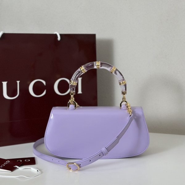 G*u*i bamboo diva medium bag - 26.6*13*8cm